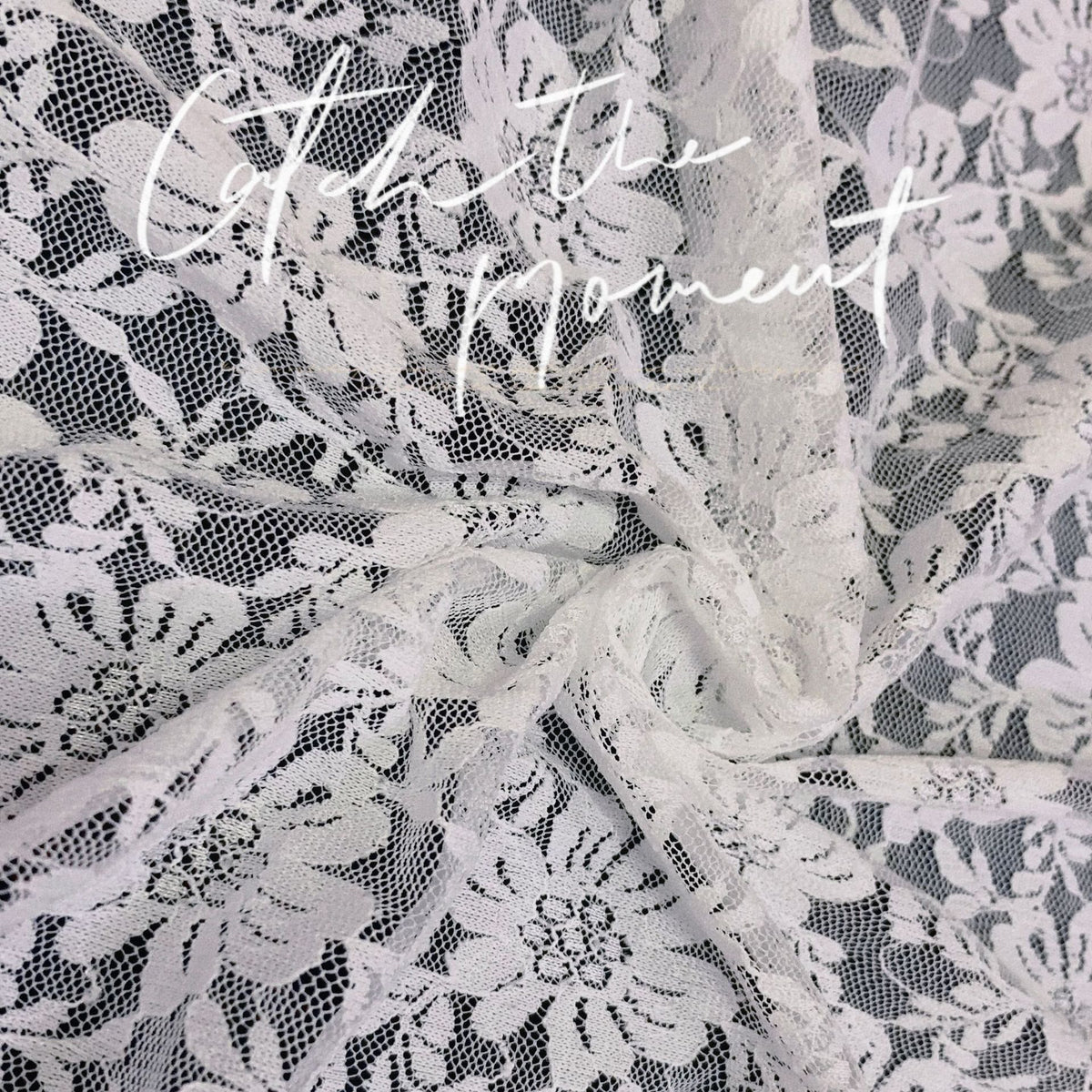 Stretch Nylon-Spandex Lace Trim — fabric photo 2