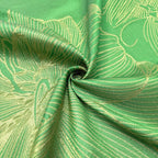Floral Decorative Weave Brocade Fabric — fabric photo 2