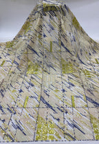 Colorful 2–5mm Laminated Sequin Embroidery Fabric