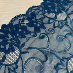 Large Floral Corded Lace Trim 25 cm — fabric photo 6