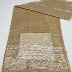 Water-Soluble Embroidery with 7mm Sequins