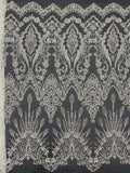 Ornamental Foam Bead 3/4mm Sequin Fabric — fabric photo 6
