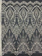 Ornamental Foam Bead 3/4mm Sequin Fabric — fabric photo 6