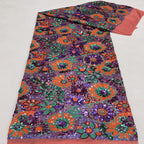 Stretch Mesh with Multicolor Sequin Embroidery — fabric photo 5