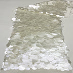 Oversized 12–40mm Sequin Embroidered Chiffon — fabric photo 2