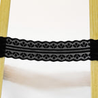 Ruffled Knitted Stretch Lace Trim 3.2 cm — fabric photo 5