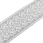 Ruffled Knitted Stretch Lace Trim 22 cm — fabric photo 4