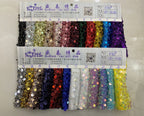 5 mm Sequin Embroidered Bridal Fabric – Design 20735