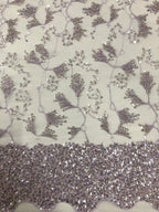 Gradient Bead Embroidery with 5 mm Sequins — fabric photo 4