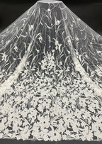Bead Foam & Sequin Embroidery for Formal Wear — fabric photo 6