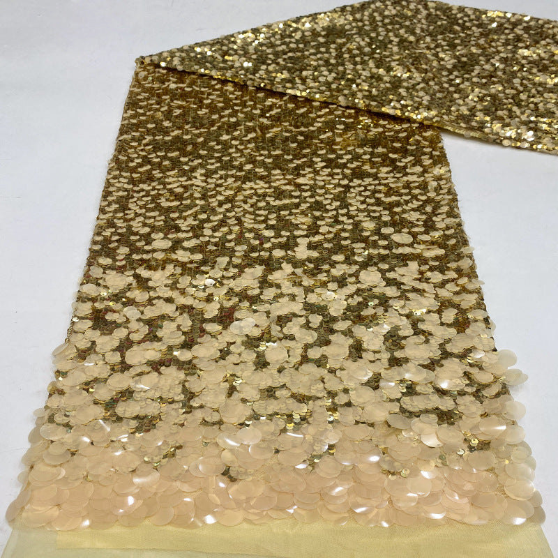 Gradient 5–18mm Sequin Embroidery Fabric — fabric photo 5