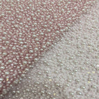 Dense Bead Sequin Bridal Embroidery Fabric