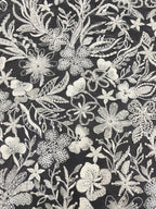 Bugle Beaded Sequin Wedding Lace Fabric — fabric photo 3