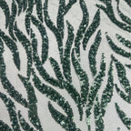 African Beaded Sequin Embroidered Mesh Lace — fabric photo 3