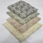 Ribbon and Bright Thread Sequin Embroidery Fabric — fabric photo 3