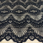 Double-Scallop Nylon Lace Trim — fabric photo 2