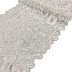 Double-Scallop Straight-Edge Nylon Lace Trim 18 cm — fabric photo 2
