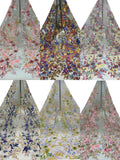 2/3/4 mm Sequin Embroidered Bridal Fabric – Design 32287