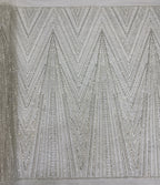 3D Triple-Bead & 3/5 mm Sequin Embroidered Fabric — fabric photo 6