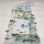 Appliqué Tulle Mesh Fabric — fabric photo 4