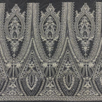 Crystal-Look Sequin & Bubble-Bead Embroidered Bridal Fabric – Design 68703