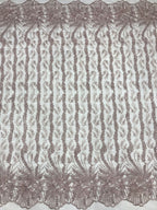 Cordwork & Sequin Embroidered Mesh for Eveningwear — fabric photo 3