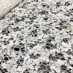 Multi-Size Sequin Embroidered Lace Fabric — fabric photo 4