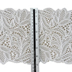 Leaf Stretch Nylon-Spandex Lace Trim - Style 61791 — fabric photo 4