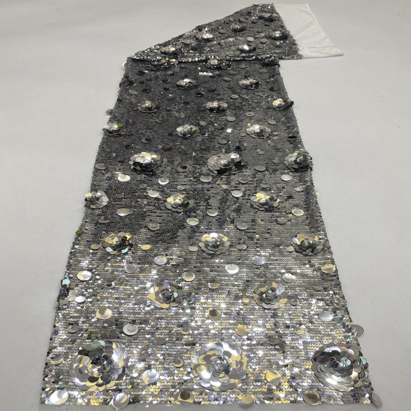 Mixed 5–18mm Sequin Embroidery Fabric — fabric photo 2