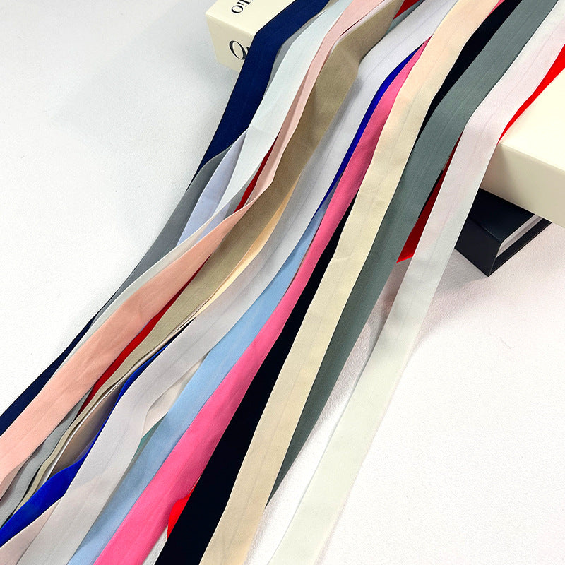 Multicolor Nylon Binding Tape – 2 cm Colors & 1.2 mm Gold-Threaded Option