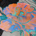 Metallic Floral Brocade Jacquard Fabric – Per Yard