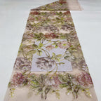 Botanical Print with Sequin Embroidery — fabric photo 2