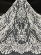 Foam Bead & 2/4mm Sequin Embroidery Fabric — fabric photo 5