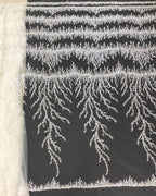 3 mm Sequin & Double-Bead Embroidered Bridal Fabric