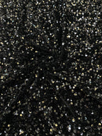 Multicolor 5 mm Sequin Embroidered Velvet-Base Fabric — fabric photo 2