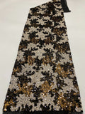 Stretch 5 mm Sequin Embroidered Stretch Mesh Fabric – Design 34719 — fabric photo 6
