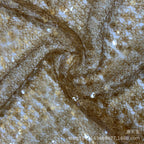 Colorful Sequin & Bead Embroidery Fabric for Dresses — fabric photo 3