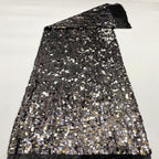 Stretch Mesh with 5/7/9 mm Shell-Shape Sequins