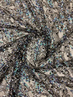 Geometric Layered Multicolor 2/3/4/5 mm Sequin Fabric — fabric photo 4