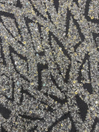 Crystal Sequin Bead Embroidery Fabric for Gowns — fabric photo 3