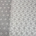Gold-Print Floral Water-Soluble Cutwork Lace – Per Yard