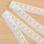 Narrow Stretch Nylon-Spandex Lace Trim 1.8 cm