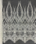 Dense Bead & 3/5mm Sequin Embroidered Fabric — fabric photo 6