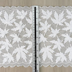 Maple Leaf Wide Lace Trim 24 cm — fabric photo 3