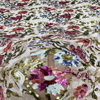 Colorful 4 mm Sequin Embroidered Mesh Fabric — fabric photo 4