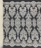 Dense Sequin Embroidered Bridal Fabric