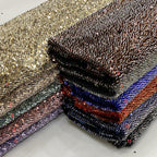 5mm Rolled Sequin Embroidered Stretch Mesh