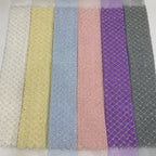 Dense Ribbon Bugle Bead Sequin Fabric — fabric photo 2
