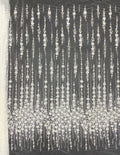 3/4 mm Sequin & Bubble-Bead Embroidered Bridal Fabric – Design 02143 — fabric photo 6