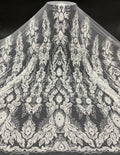 Heavy Sequin & Bubble-Bead Embroidered Bridal Fabric – Design 63135 — fabric photo 6